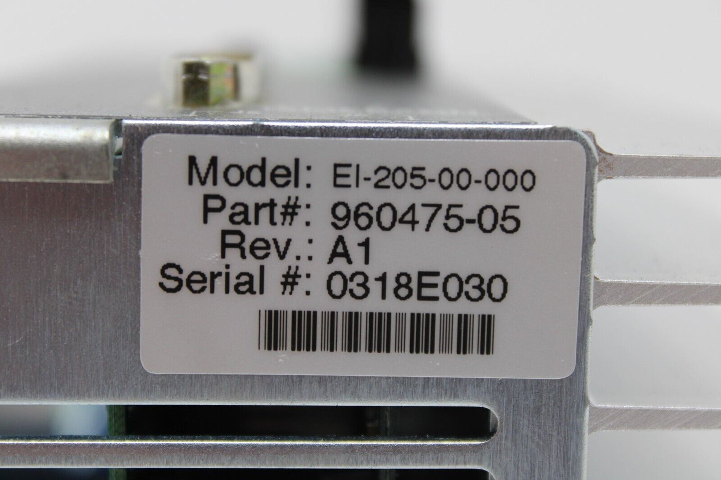 used Control Techniques EI-205-00-000 Servo Drive - CONTROL TECHNIQUES