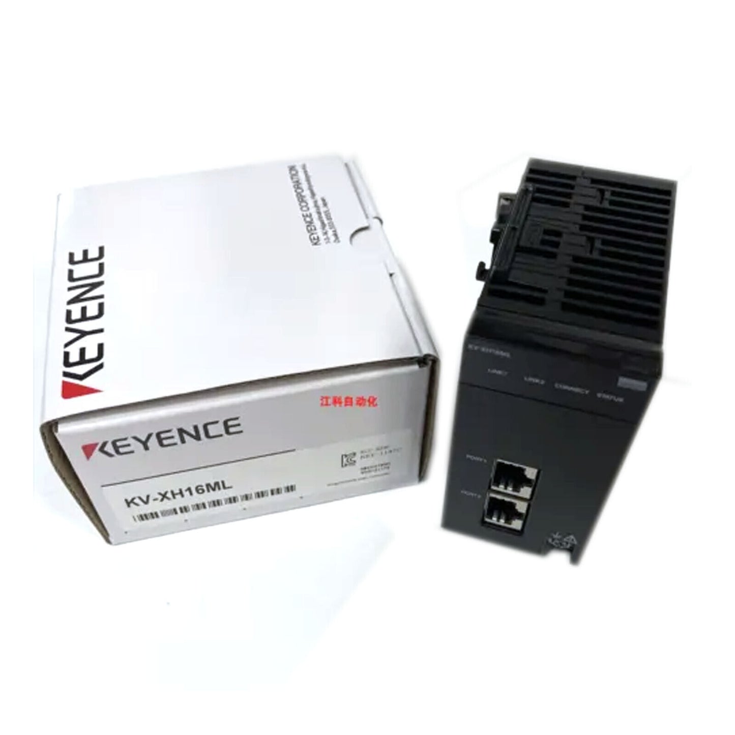 KEYENCE KV-XH16ML 16-Bit PLC Module 4K 1920x1080 6MS Response Time 16GB Memory 100% Accurate - KEYENCE