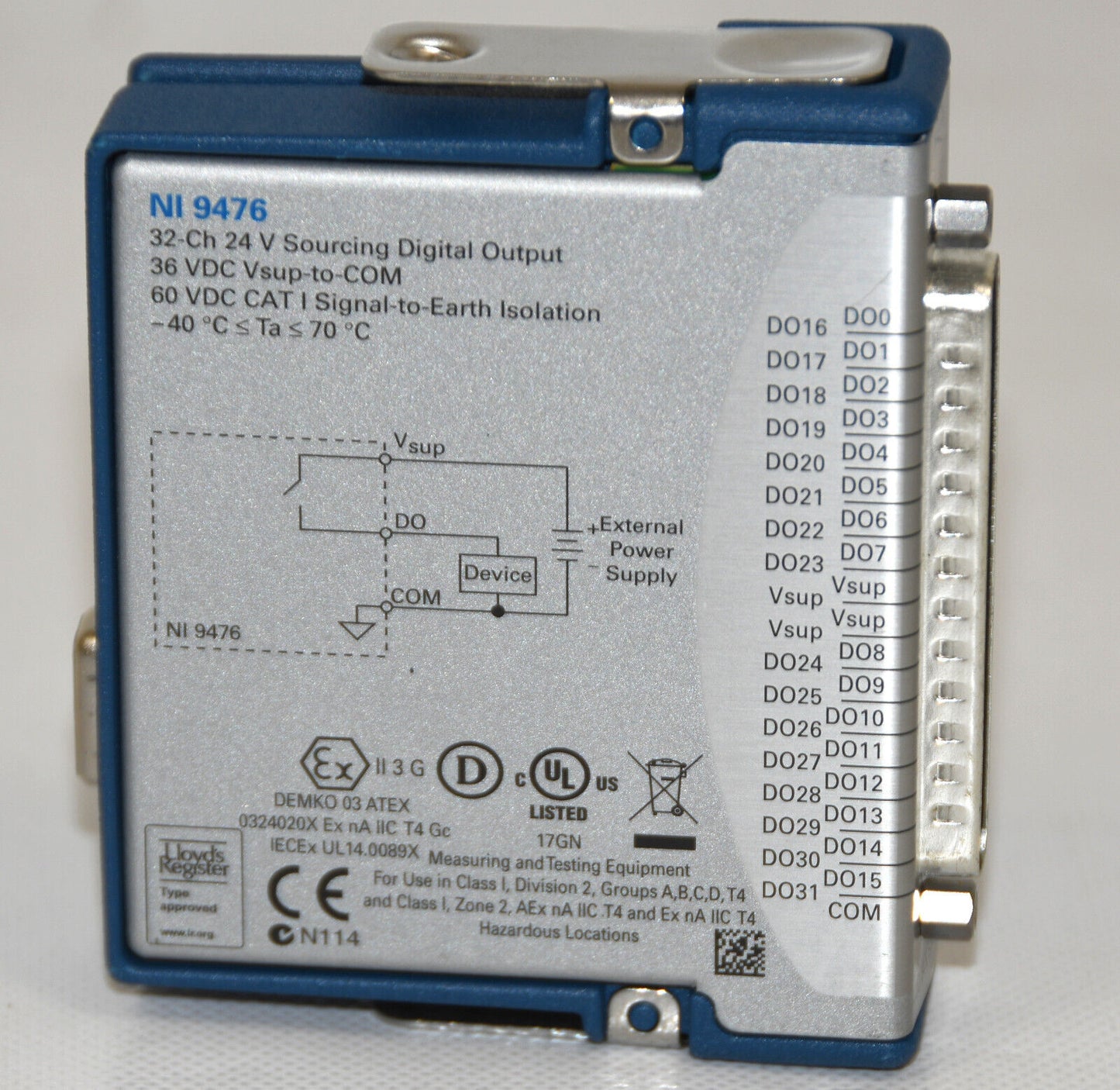 National Instruments NI-9476 Digital Output Module for Sourcing Applications - NATIONAL INSTRUMENTS