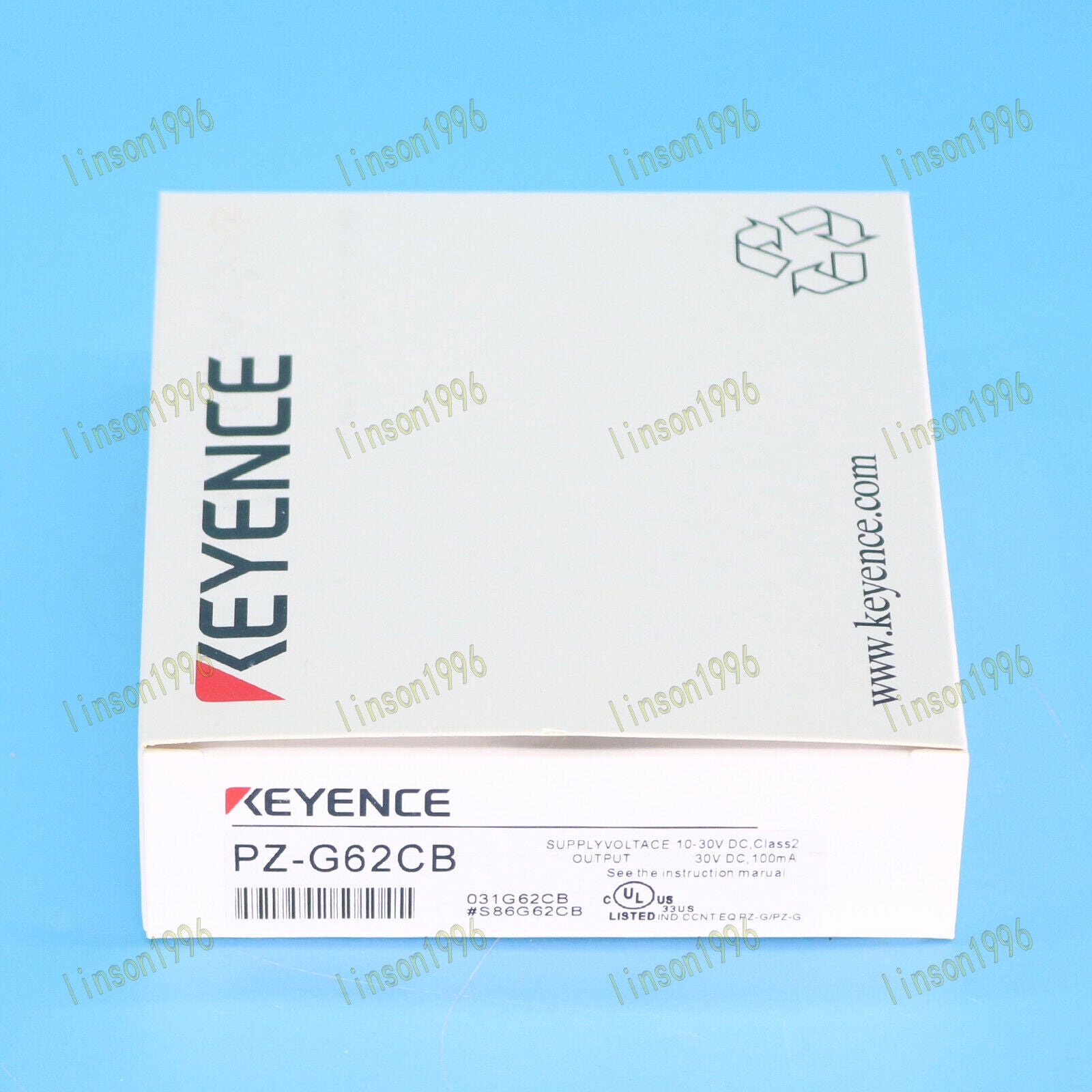 KEYENCE PZ-G62CB Photoelectric Sensor In Box 1 Year - KEYENCE