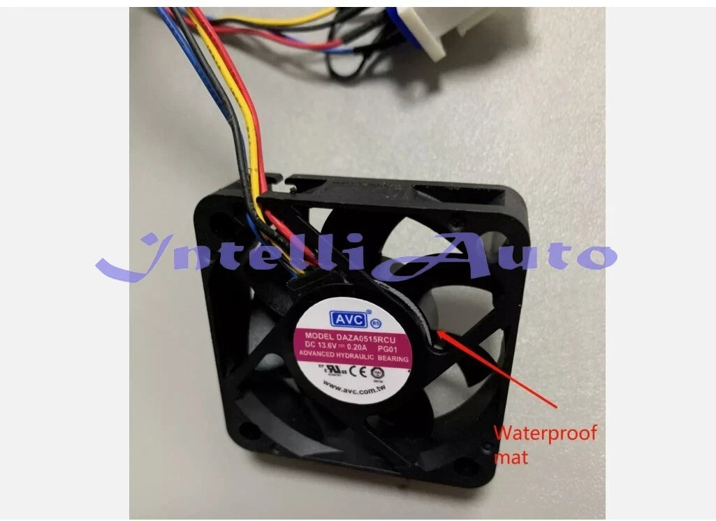 AVC DAZA0515RCU 13.6V 0.20A 4-wire plug 5015 waterproof cooling fan