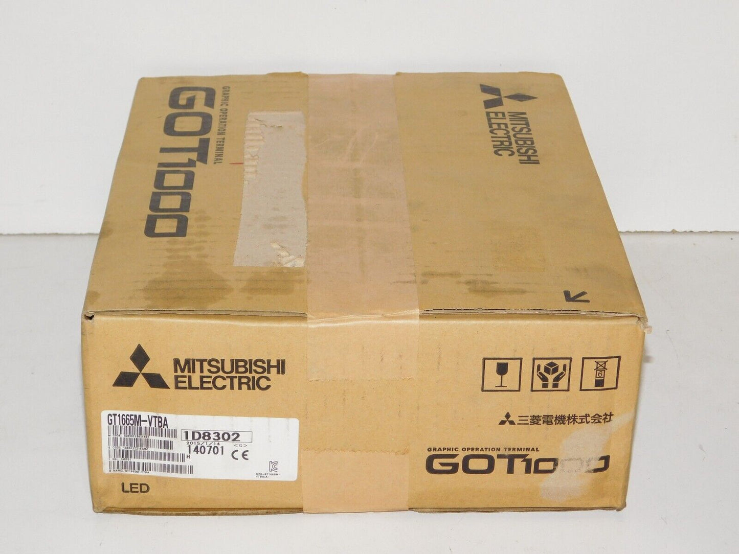 new Mitsubishi GT1665M-VTBA Graphic Operator Interface Terminal GOT1000 Display - MITSUBISHI