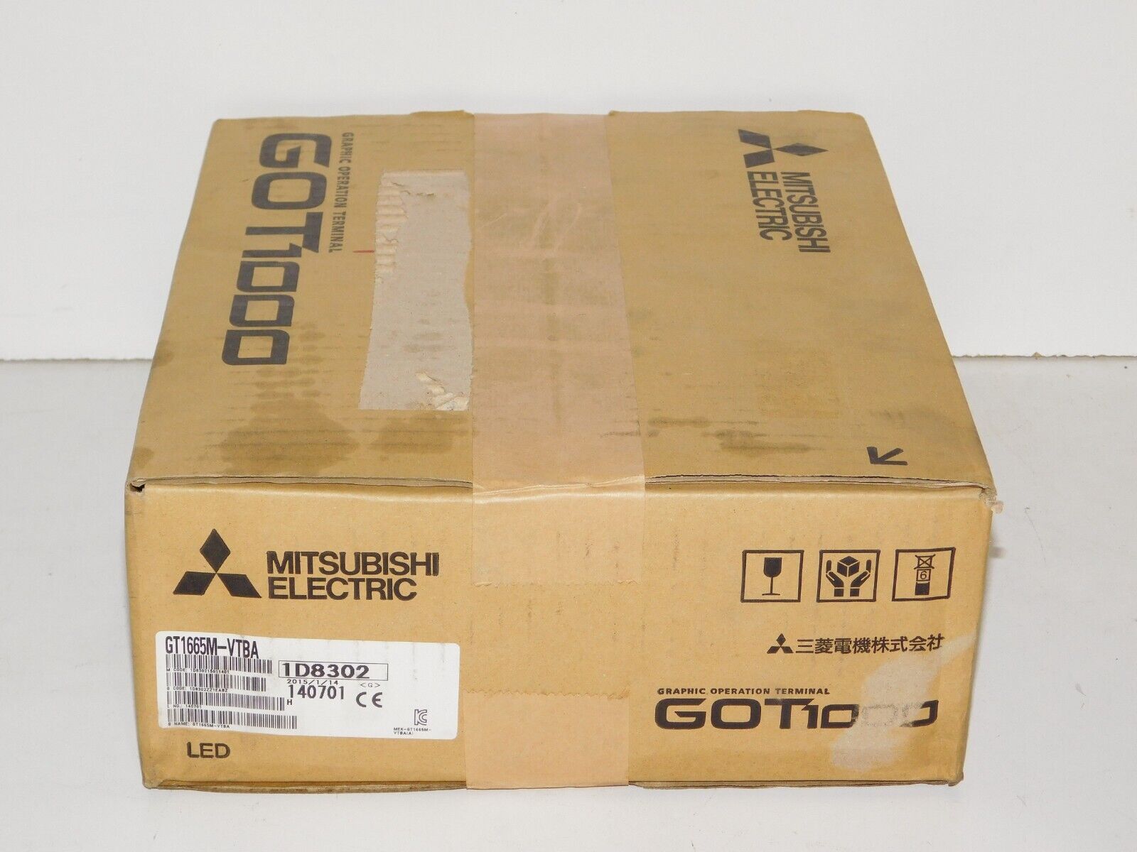 new Mitsubishi GT1665M-VTBA Graphic Operator Interface Terminal GOT1000 Display - MITSUBISHI