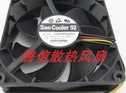 Sanyo 9A0948S4E03 48V 9CM 0.08A 9025 9cm Super Silent Inverter Fan