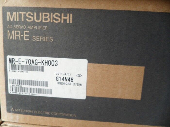 new 1PC MITSUBISHI AC SERVO DRIVER MR-E-70AG-KH003 ping - MITSUBISHI