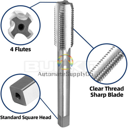5/8"-32 UN Tap and Die Set Right Hand, 5/8 x 32 UN Thread Tap and Round Die