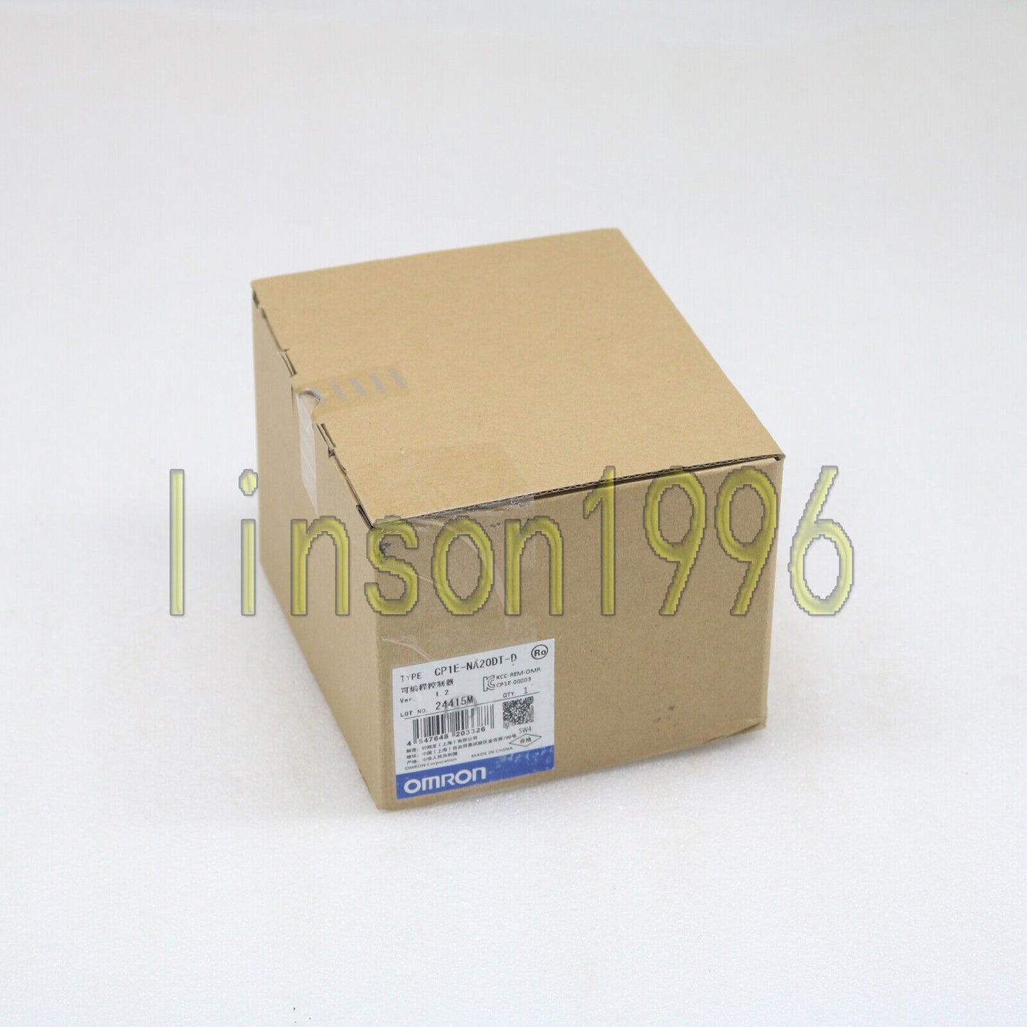 Omron CP1E-NA20DT-D PLC Output Module 1 Year - OMRON