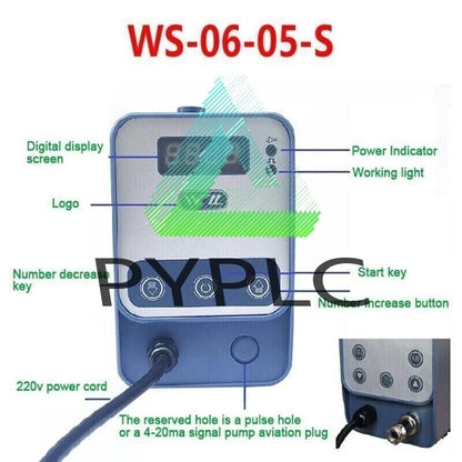 Metering Pump Dos Pump Electronic Acid Chlorine Chemical Dosing Pump 220V~