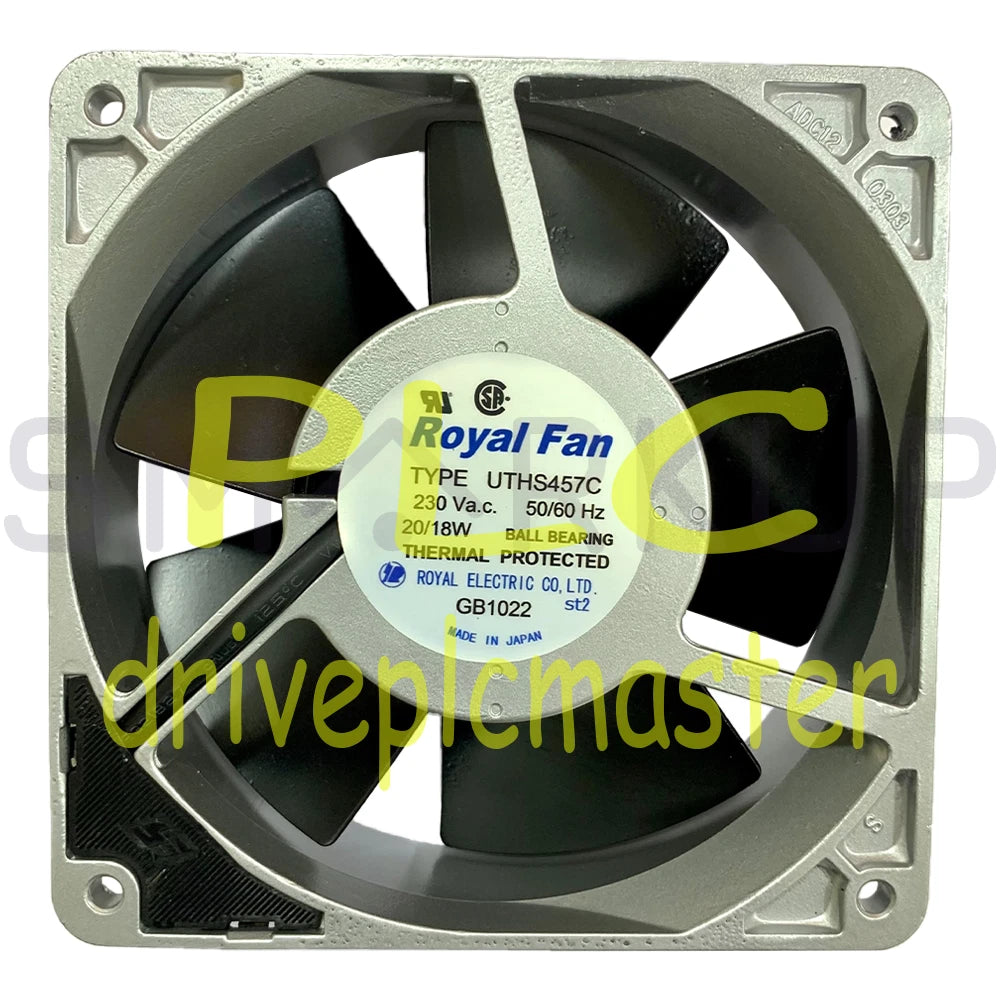 ROYAL FAN UTHS457C High-temperature Fan 230VAC 20/18W #dr