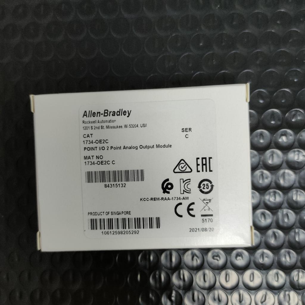 Allen-Bradley 1734-OE2C SER C POINT Analog Output Module - New Factory SEALED - ALLEN-BRADLEY
