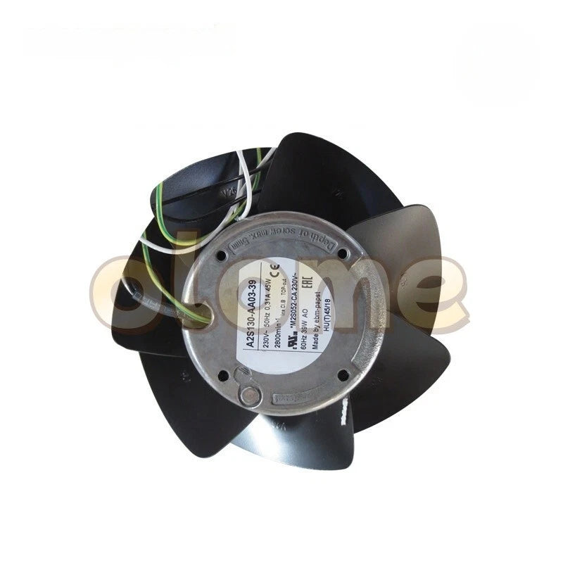 Ebmpapst A2S130-AA03-39 Fan 230VAC 39/45W 0.31A Inverter Cooling Fan