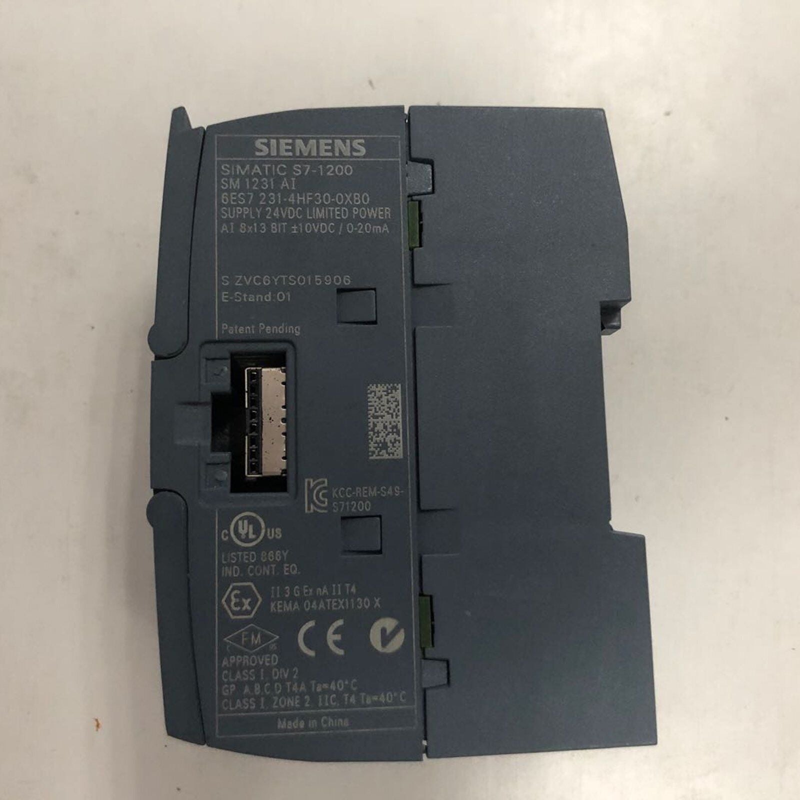 used  Siemens 6ES7 231-4HF30-0XB0 6ES72314HF300XB0 Tested in good condition