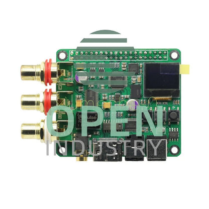 1Pc For HIFI DAC Decoder Raspberry Pi Coaxial Fiber Optic I2S Digital Sound Card