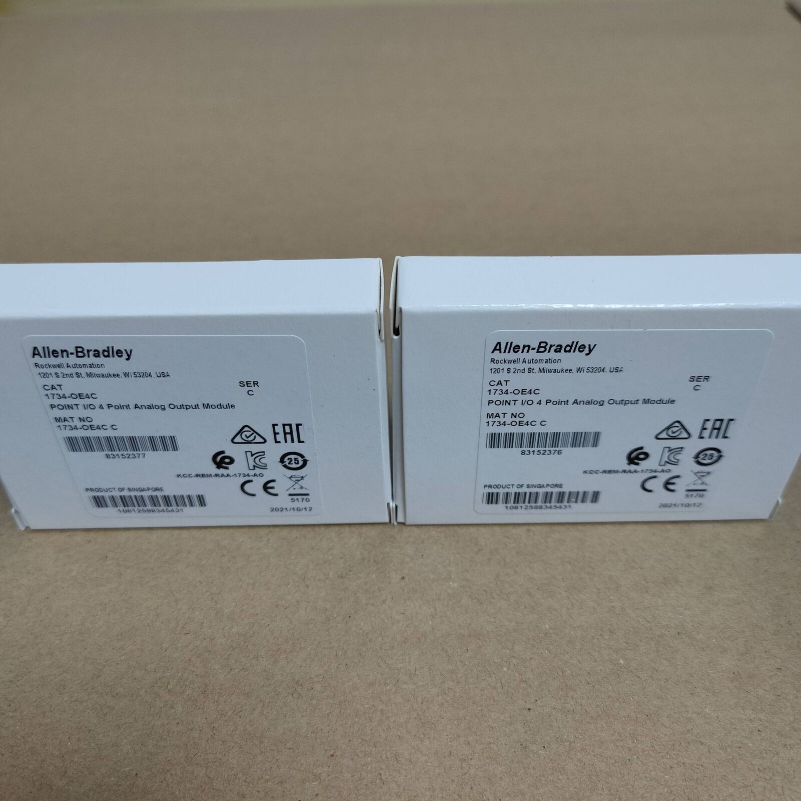 Allen-Bradley 1734-OE4C Point Output Module Factory Sealed - ALLEN-BRADLEY