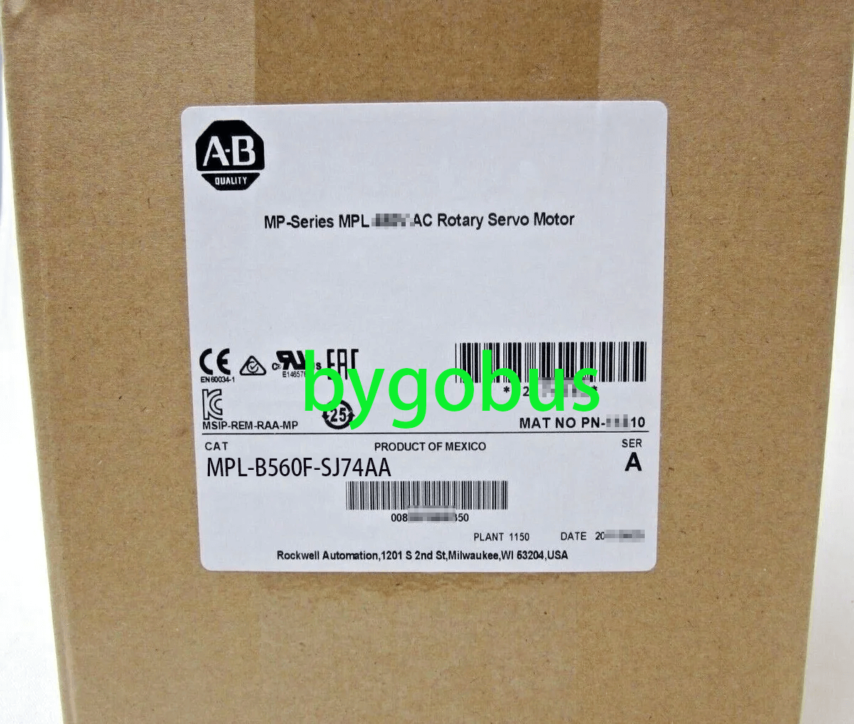 new One Servo Motor MPL-B560F-SJ74AA Fast Delivery MPL-B560F-SJ74AA - ONE SERVO