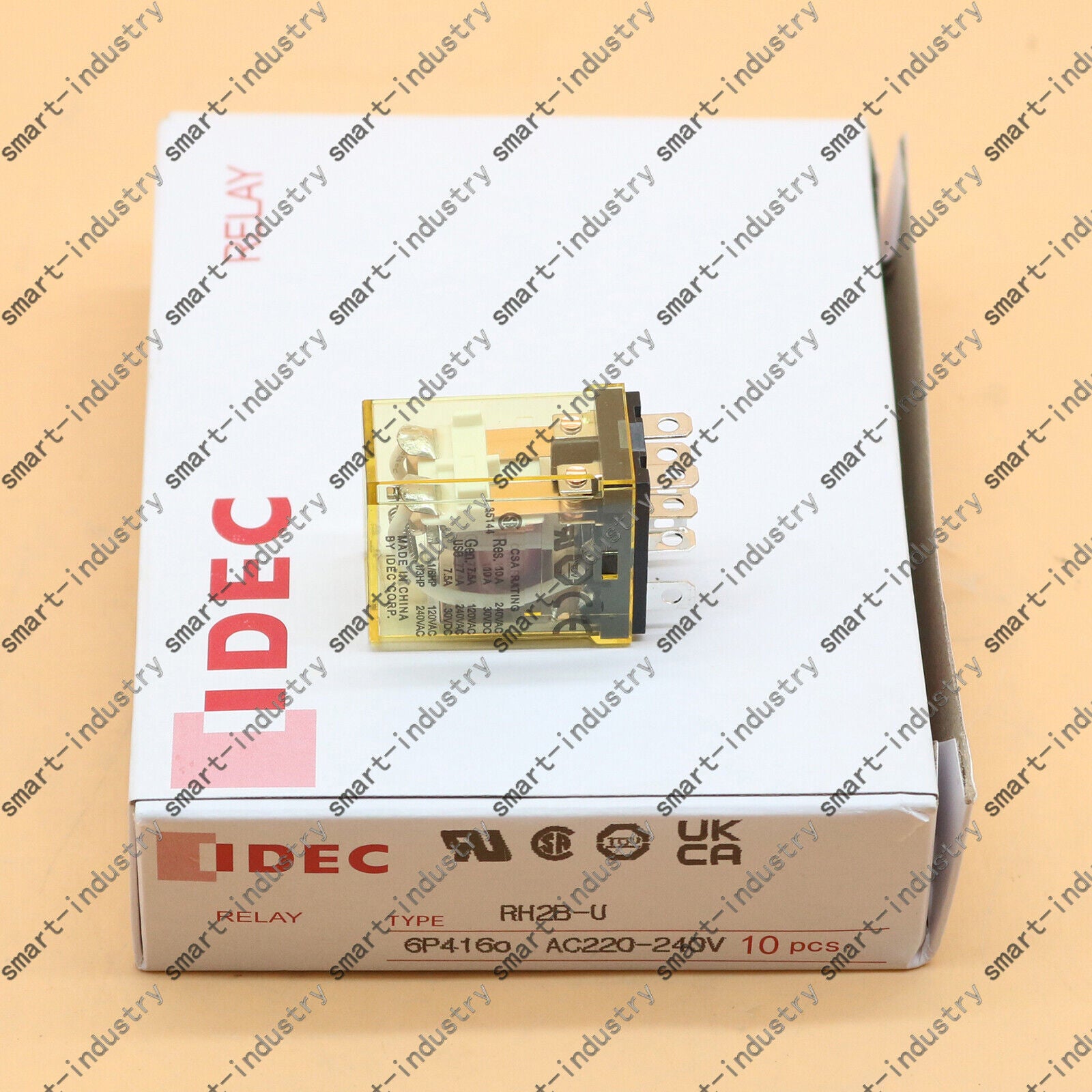 new  10PC For IDEC Relay RH2B-U RH2B-U 220VAC