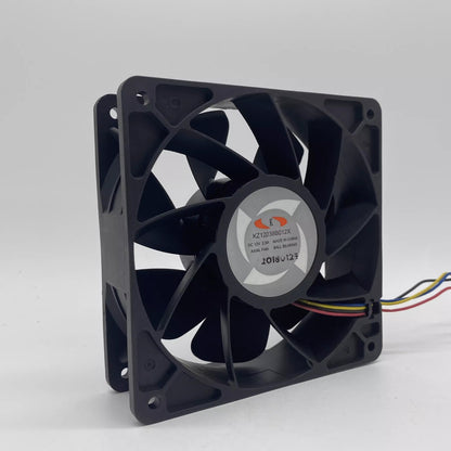 1PCS KZ12038B012X DC12V 2.8A 12CM 4-Wire Cooling Fan