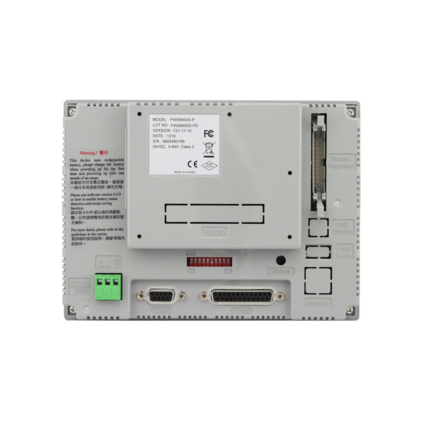 HITECH PWS6600S-P HMI Touch Screen 5.7 inch - Enhanced Technology and Advanced Features for Professional Applications - HITECH