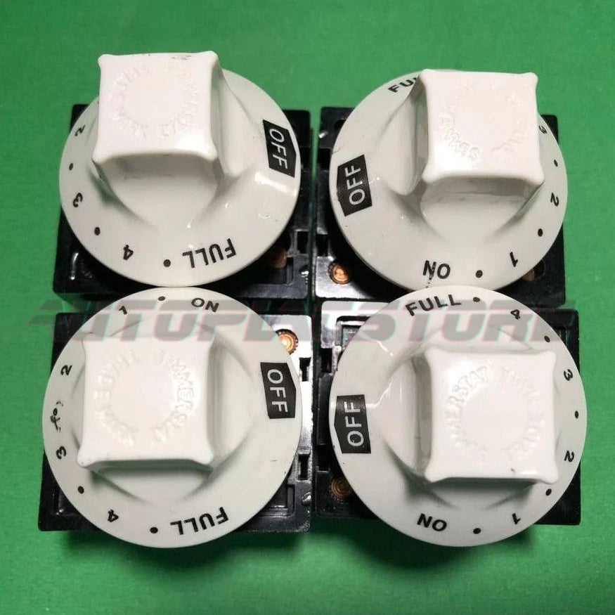 1x TYJ6202 (01B) white head switch WZA-SJ Knob type thermostat injection molding