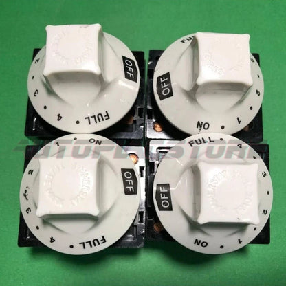 1x TYJ6202 (01B) white head switch WZA-SJ Knob type thermostat injection molding