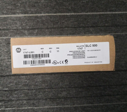 AB 1747-L551 SER C SLC500 CPU Processor Module New Factory Sealed - AB