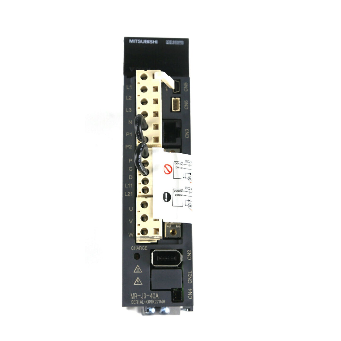 Mitsubishi MR-J3-40A AC Servo Amplifier | High-Efficiency AC Servo Amplifier | Professional servo control | MR-J3-40A amplifier | Mitsubishi servo amplifier - MITSUBISHI