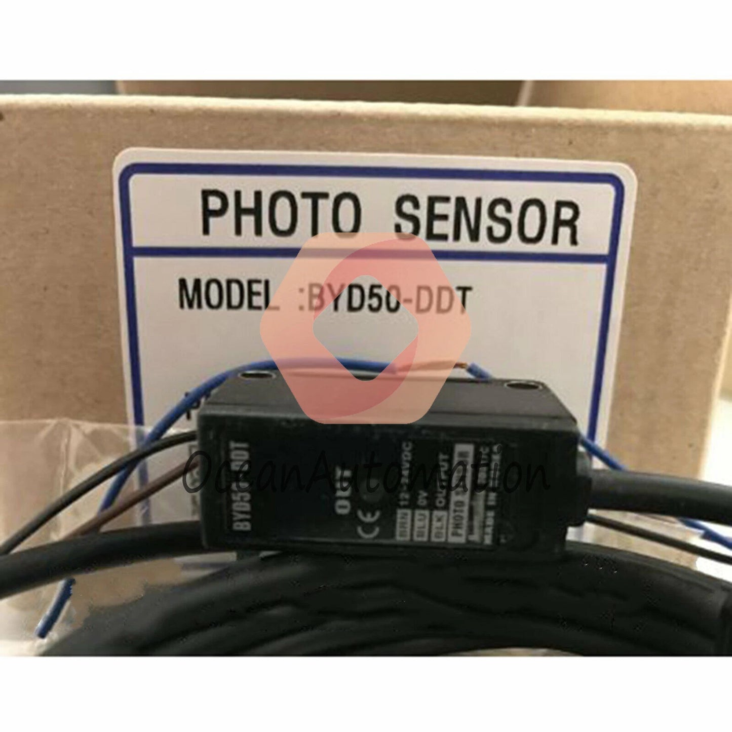 1PCS AUTONICS BYD50-DDT photoelectric switch