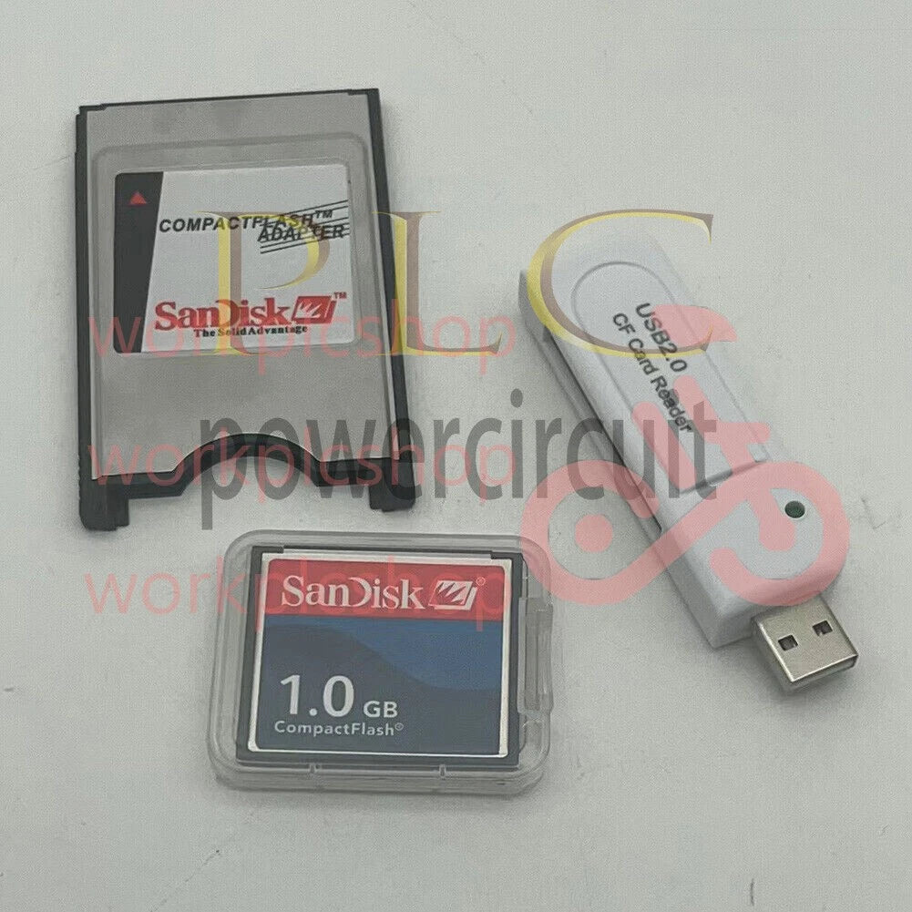 128MB/256/512/1G/2G CNC CF Compact Flash card+CF-PCMCIA Adapter+SSK reader FANUC