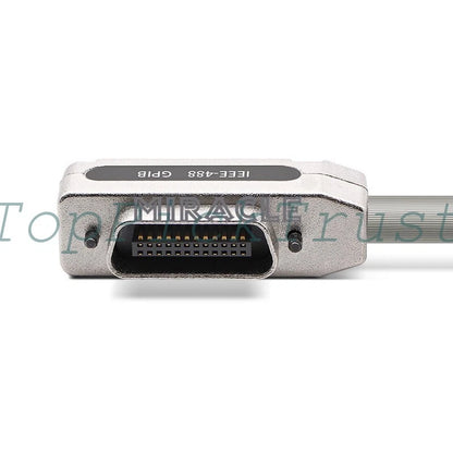 1PC 0.5M/1M/1.5M/3M/5M IEEE488 Data line Transmission line GPIB line GBIP Cable