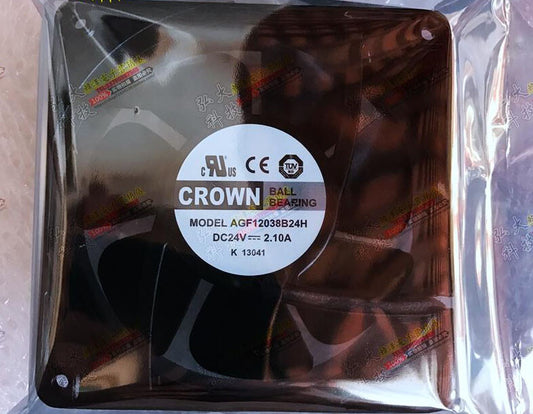 1pcs  CROWN AGF12038B24H 24V 2.1A 12038 inverter fan
