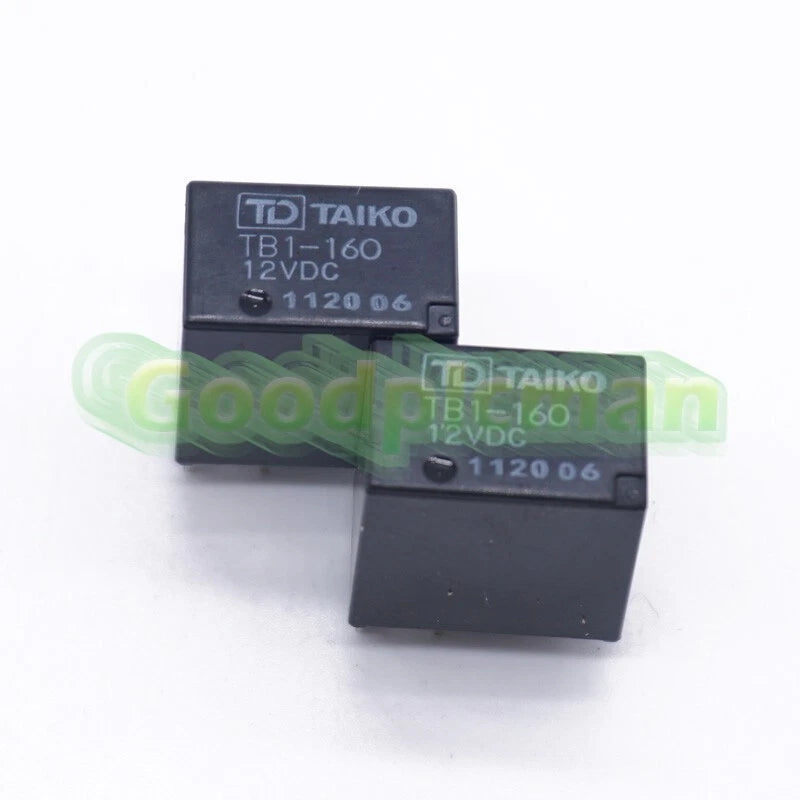 TAIKO TB1-160 12VDC TB1-160-12VDC Automotive Relay 5 Pins (Pack of 5)