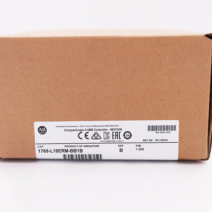 Allen-Bradley 1769-L18ERM-BB1B CompactLogix 0.5MB Controller MOTION - ALLEN-BRADLEY