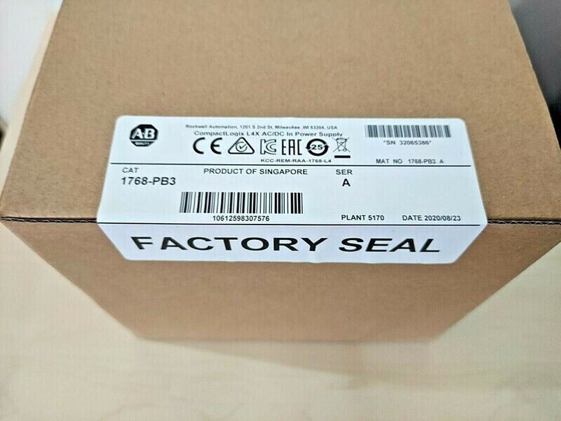 Compactlogix Power Supply 1768PB3 – New Factory Sealed - COMPACTLOGIX
