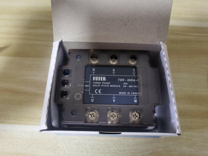 1PC Fotek TSR-40DA-H TSR40DAH Solid State Relay 40A Free Ship