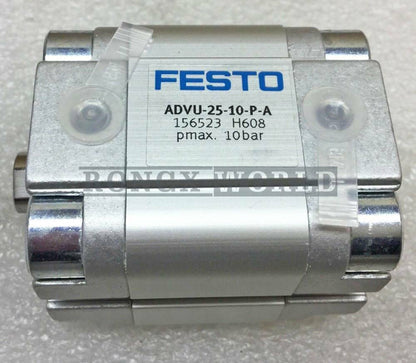 FESTO 156523 ADVU Cylinder, 25mm Bore, 10mm Rod, 1PC Set - FESTO