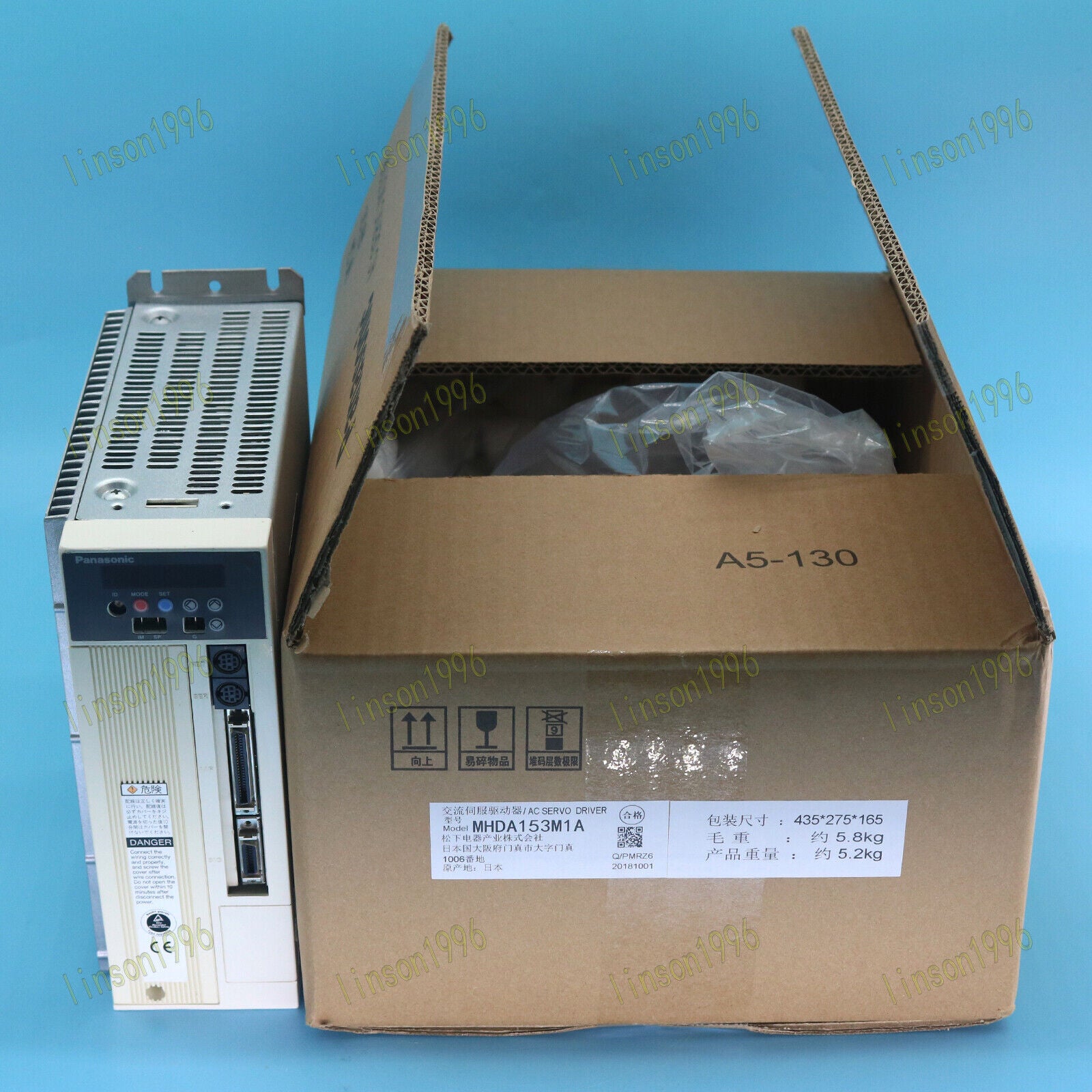 New One For Panasonic Servo Driver MHDA153M1A - PANASONIC
