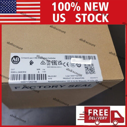 Allen Bradley 5069-L340ERM CompactLogix 5380 4 MB Enet Controller - ALLEN BRADLEY