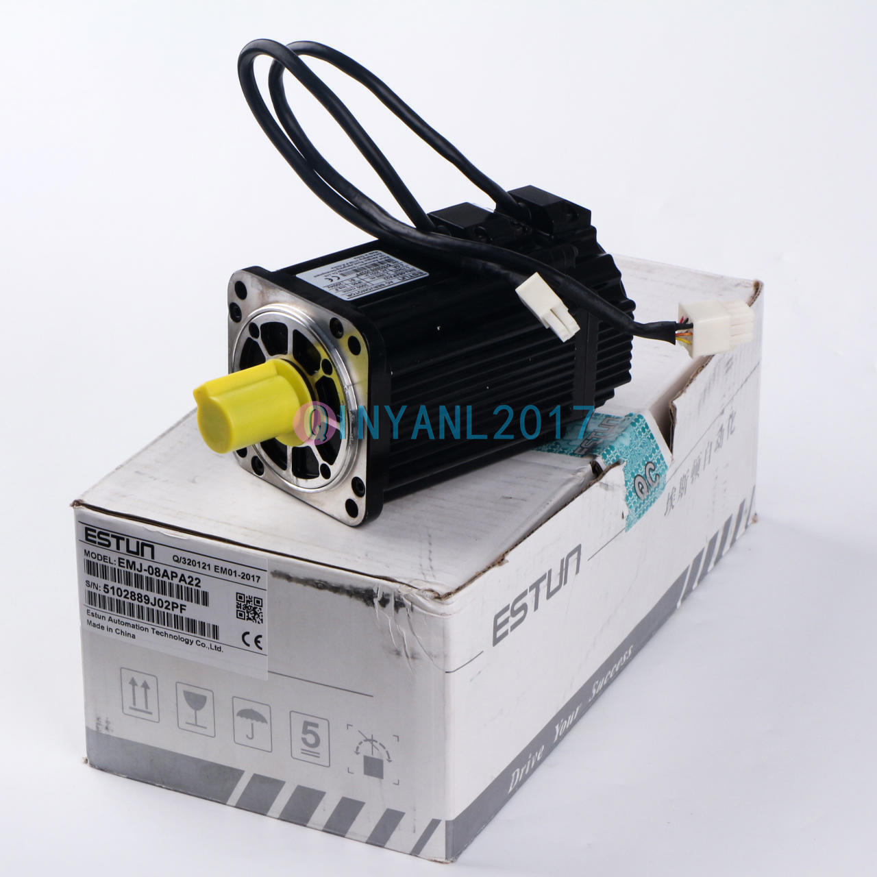 1PCS ESTUN servo motor EMJ-08APA22 0.75KW 4.0A AC220V