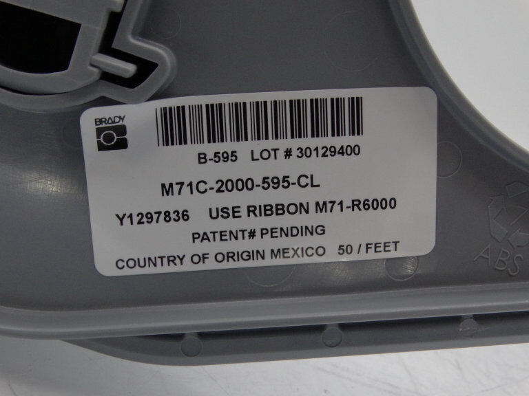 Brady M71C-2000-595 CL Operating Mechanism - BRADY