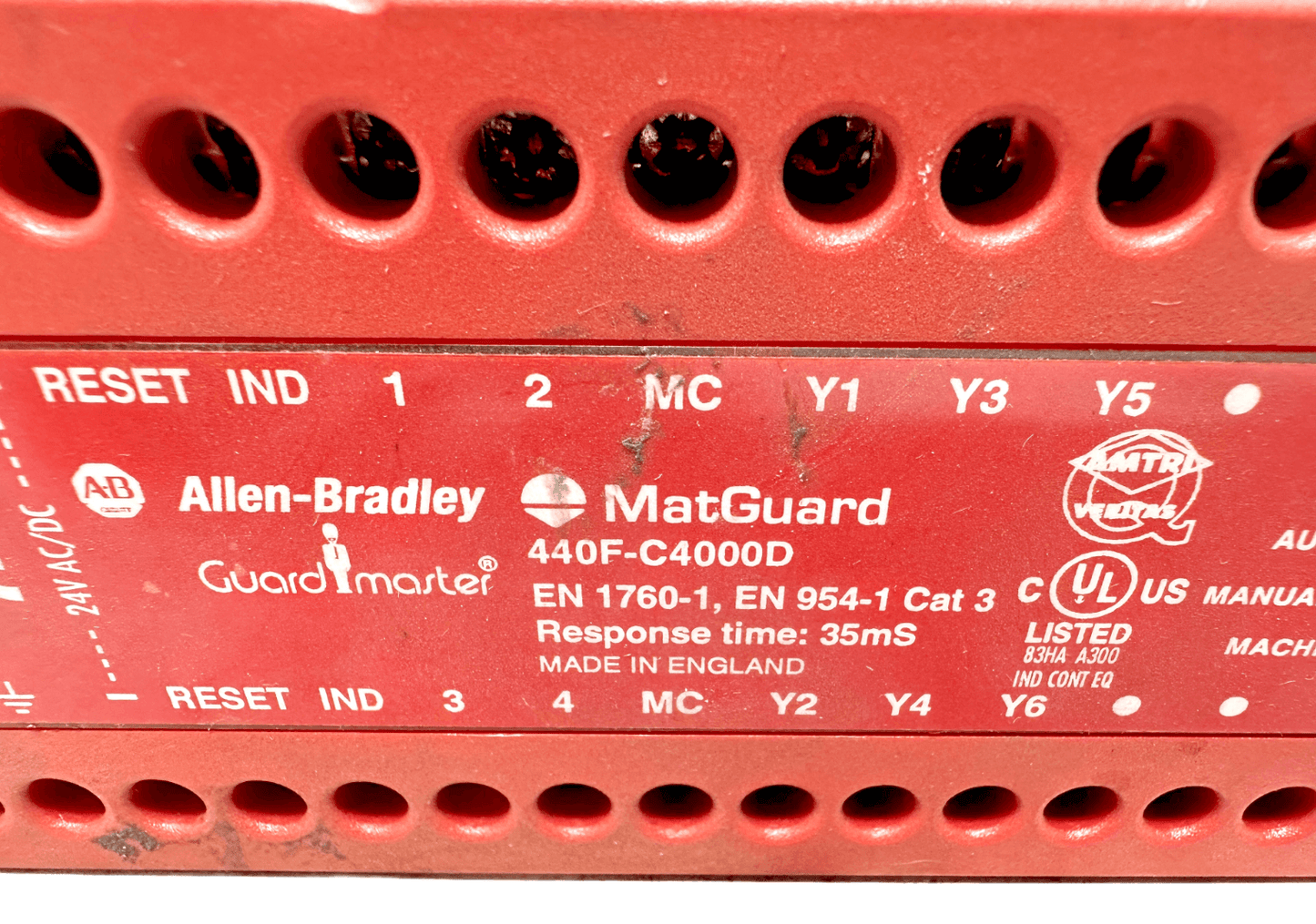 used Allen-Bradley 440F-C4000D Safety Relay - ALLEN-BRADLEY
