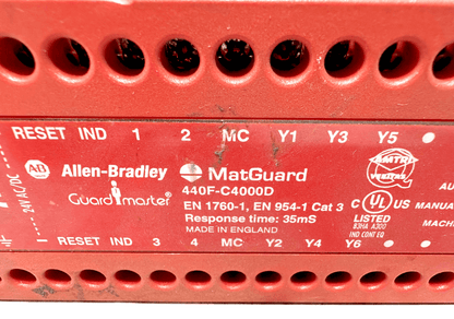 used Allen-Bradley 440F-C4000D Safety Relay - ALLEN-BRADLEY
