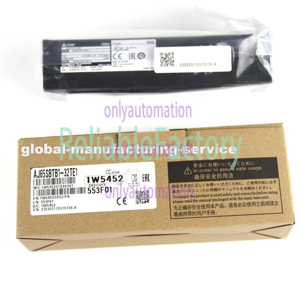 Mitsubishi Programmable Logic AJ65SBTB1-32TE1 CC-LINK I/O32 LOW TR SOURCE OUTSCR