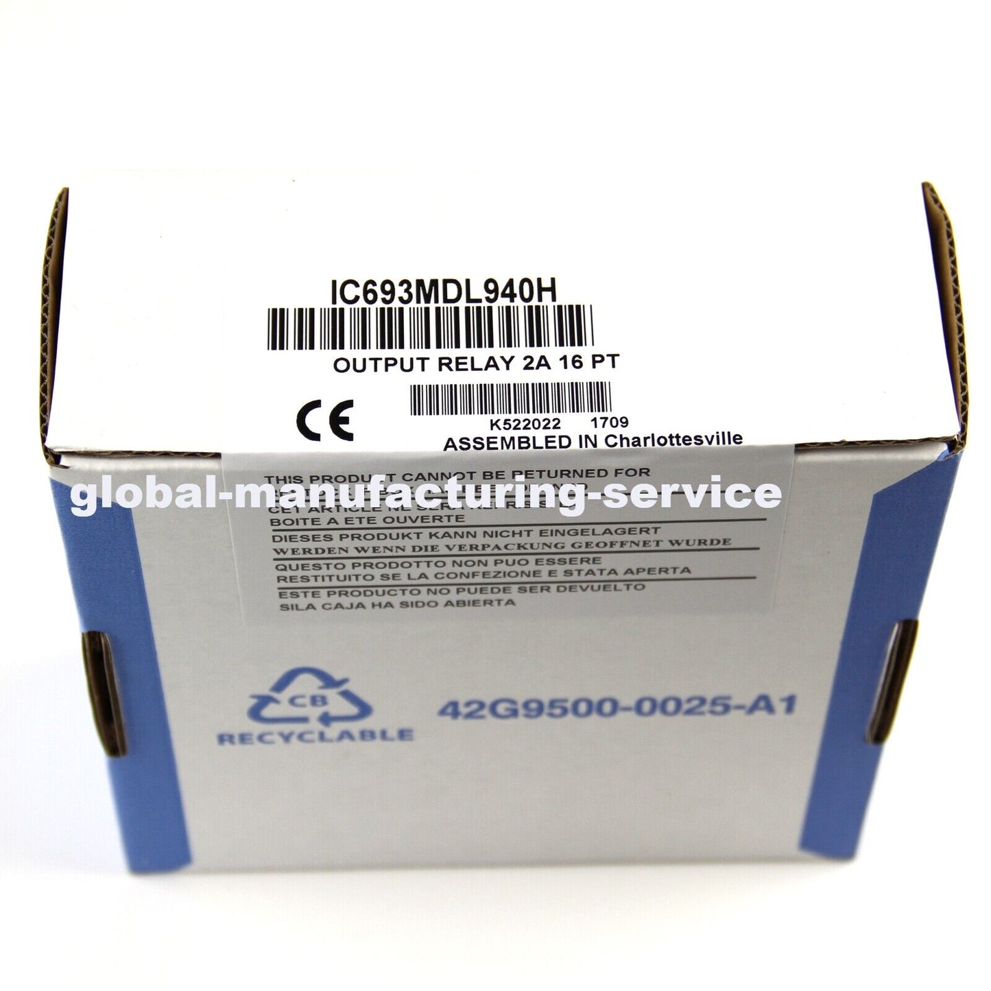 GE Fanuc IC693MDL940H Output Module - GE FANUC