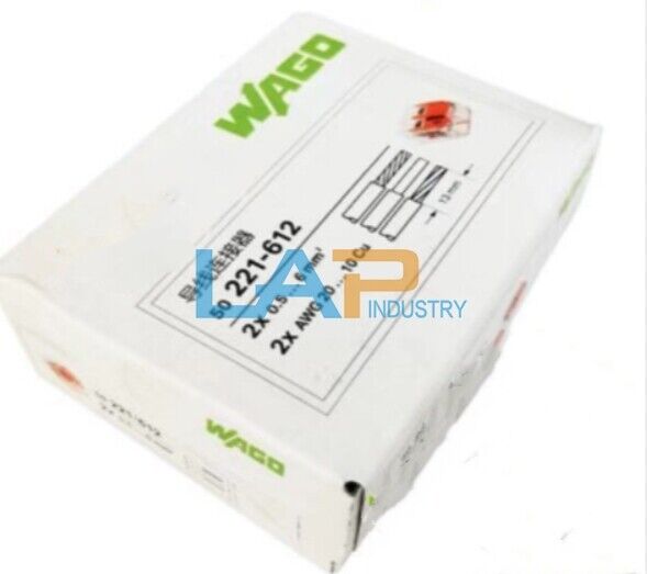 50pcs WAGO Terminal Block 221-612 Connector for Secure Connections - WAGO