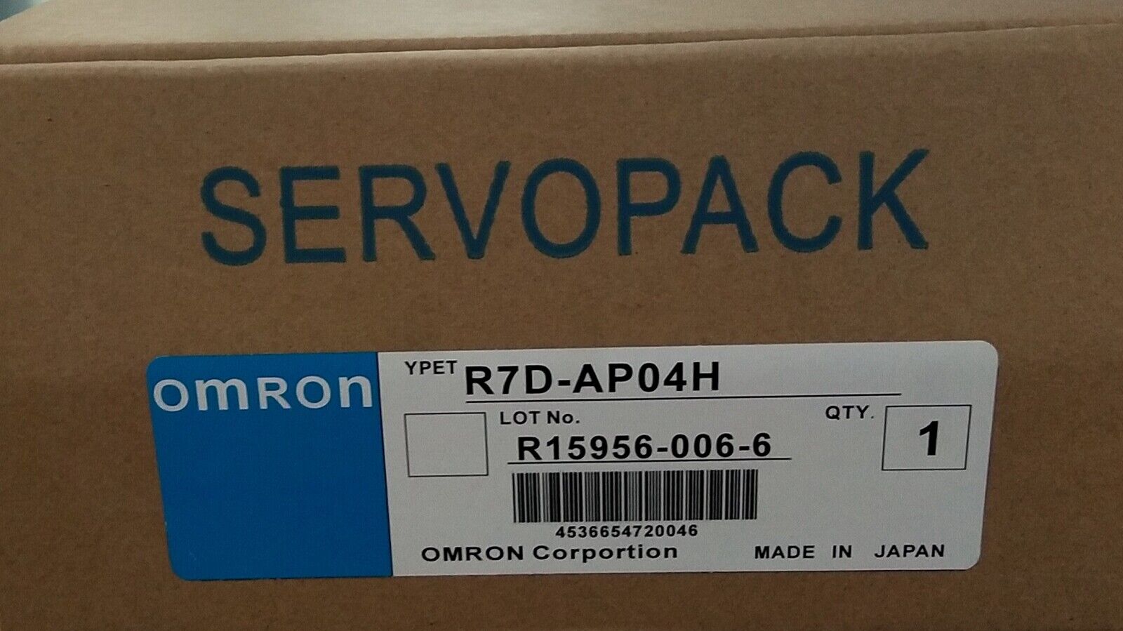 New Omron R7D-AP04H Servo Drive | High-Precision servo motor controller with 200 RPM max speed | Omron industrial automation solutions | R7D-AP04H servo drive | Omron R7D-AP04H servo motor controller - OMRON