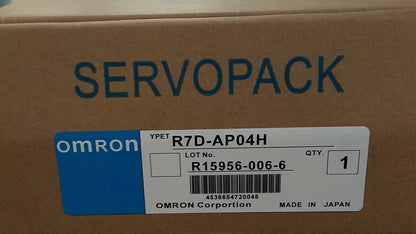 New Omron R7D-AP04H Servo Drive | High-Precision servo motor controller with 200 RPM max speed | Omron industrial automation solutions | R7D-AP04H servo drive | Omron R7D-AP04H servo motor controller - OMRON