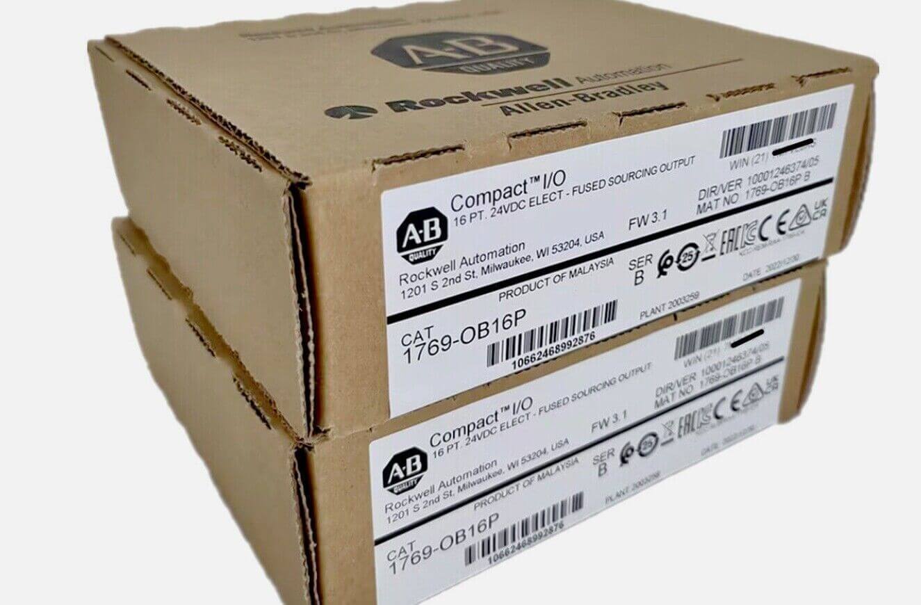 Allen Bradley CompactLogix 16 Pt Module 1769-OB16P - ALLEN BRADLEY