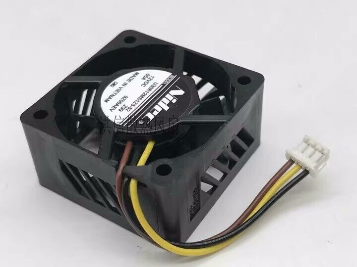 new Nidec 3015 U30R12MS1Z5-52 12V 0.05A 3CM 3-wire silent fan - NIDEC