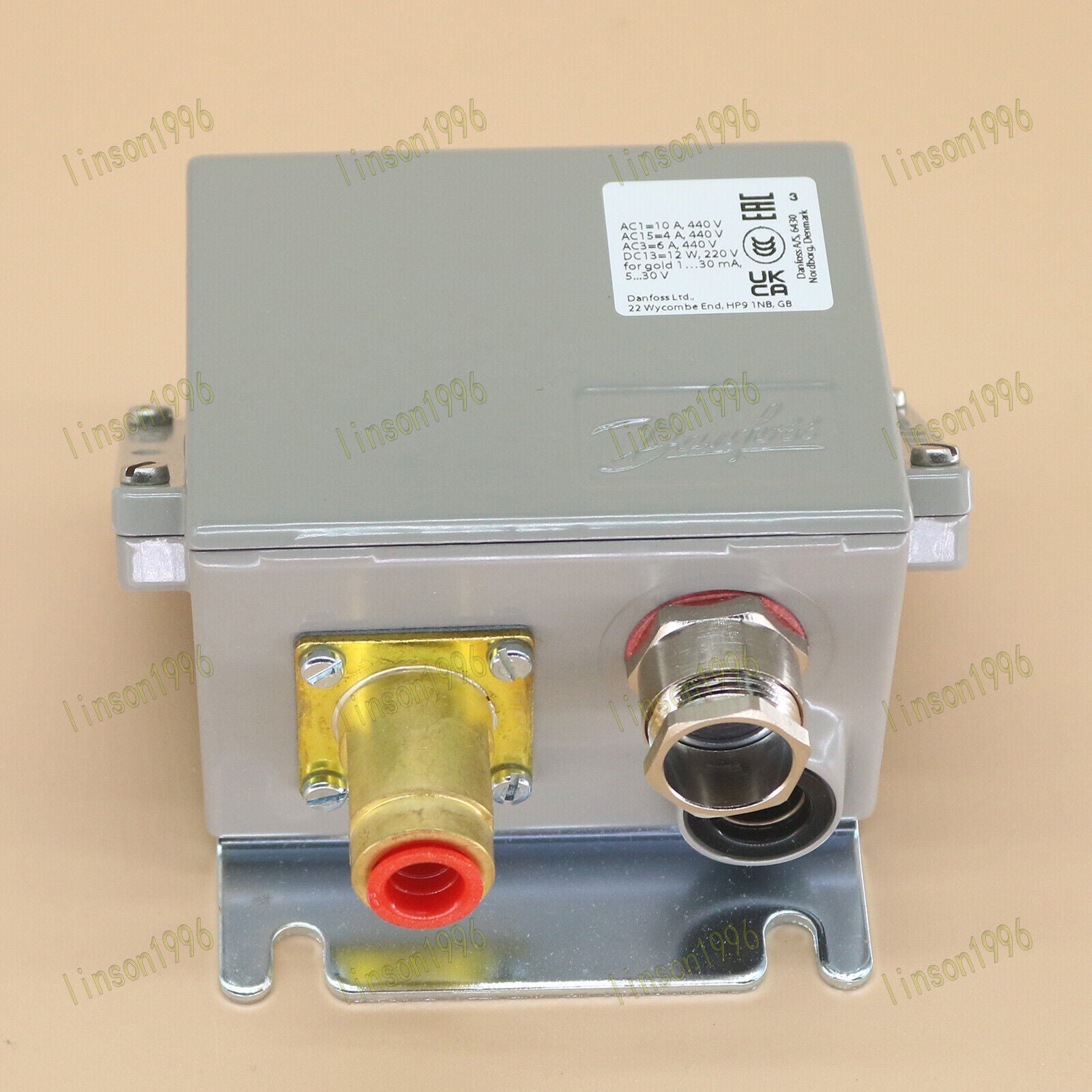 1PC Danfoss Pressure Switch KPS35, 060-310566, One-Year Warranty - DANFOSS