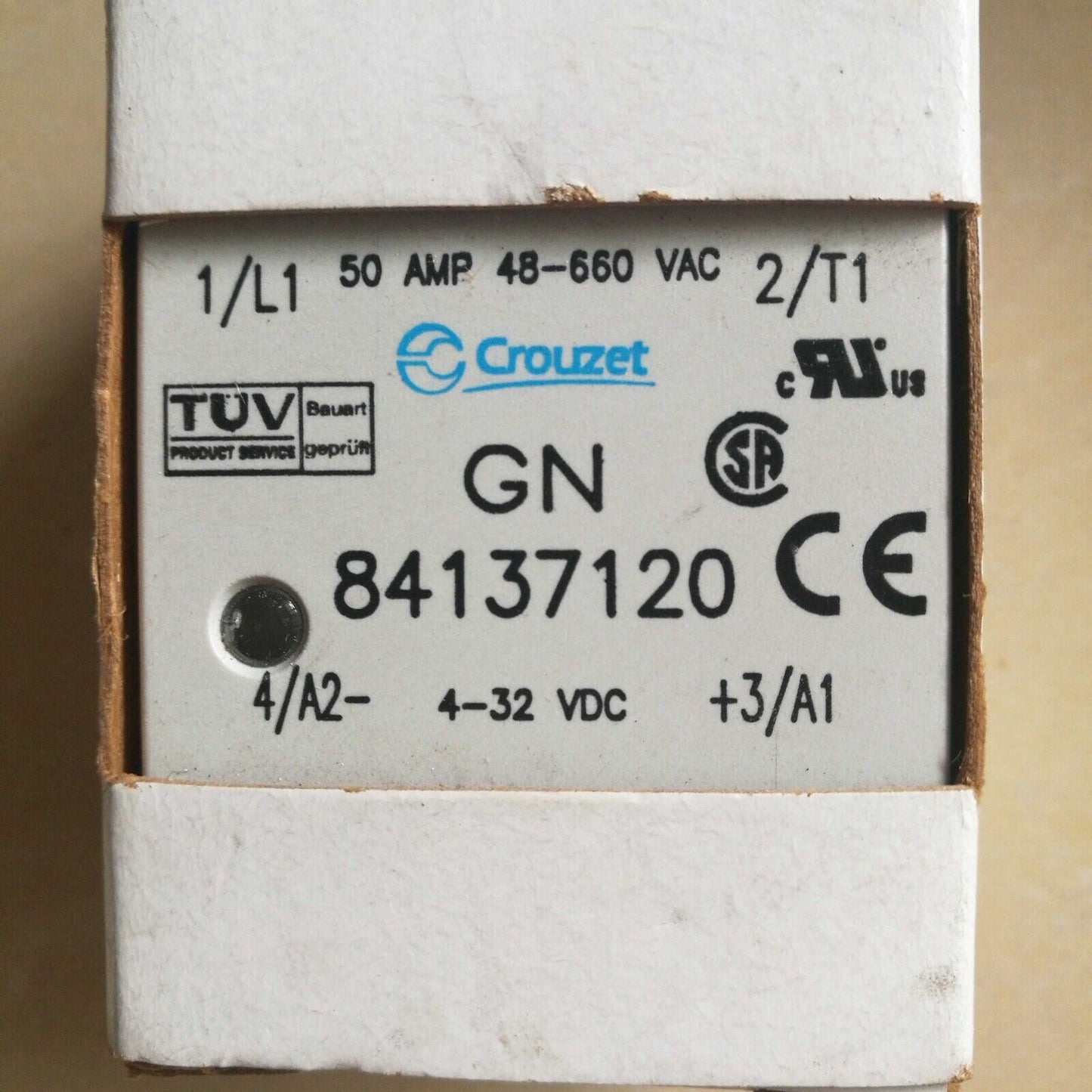 Crouzet GN84137120 Solid State Relay - CROUZET